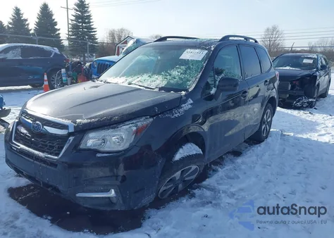 2018 Subaru Forester 2.5I Premium z USA, uszkodzony, nr VIN JF2SJAGC2JH416048